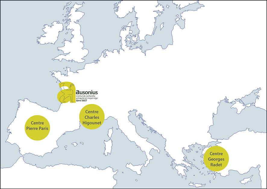 Montage cartographique Ausonius