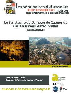 Le Sanctuaire de Demeter de Caunos de Carie à travers les trouvailles monétaires