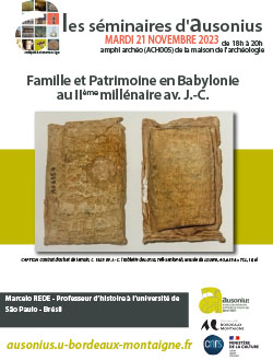 Famille et Patrimoine en Babylonie au IIème millénaire av. J.-C