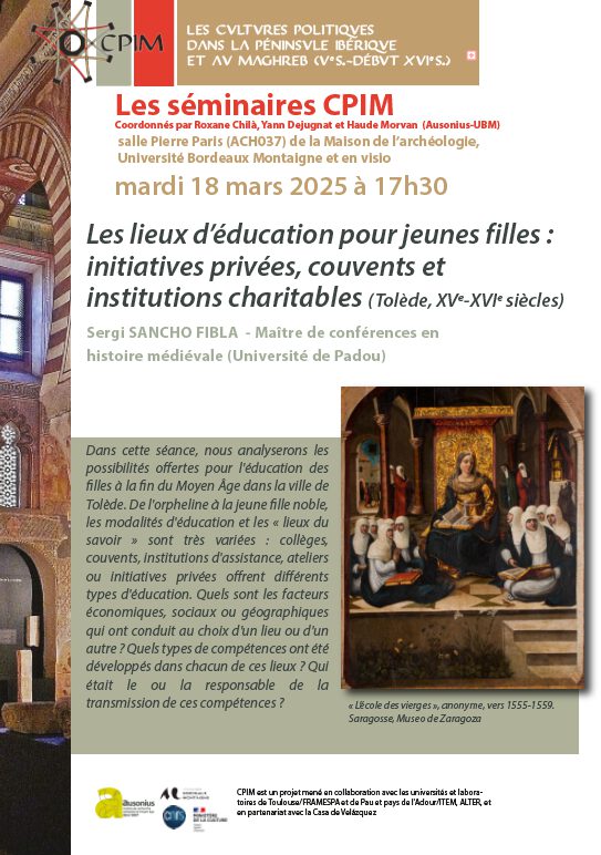 Sergi Sancho Fibla, Maître de conférences en histoire médiévale (Université de Clermont Auvergne)