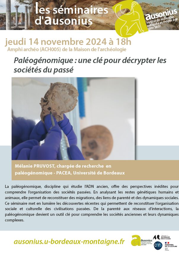 Paléogénomique : une clé pour décrypter les sociétés du passé