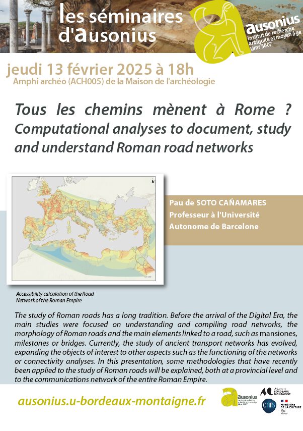 Tous les chemins mènent à Rome? Computational analyses to document, study and understand Roman road networks