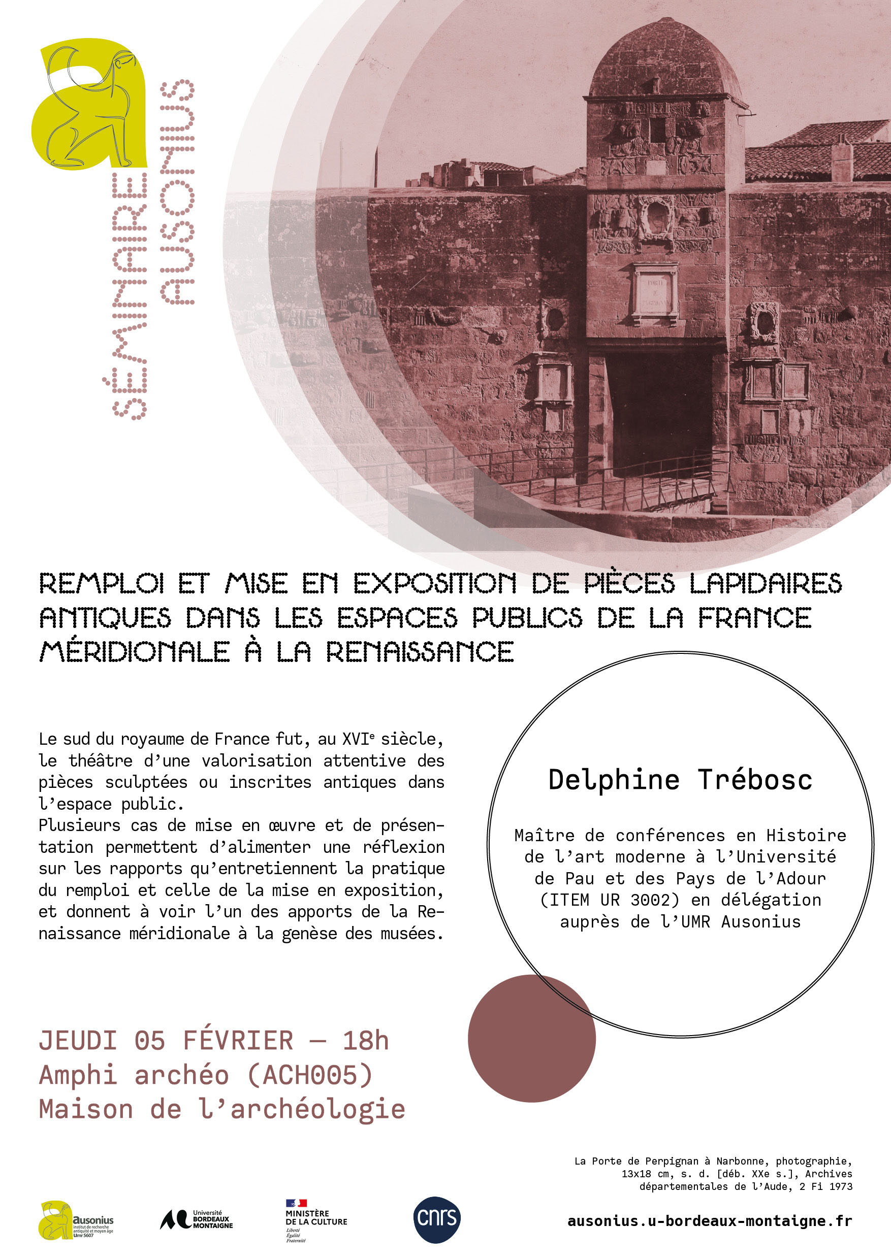 Remploi et mise en exposition de pièces lapidaires antiques dans les espaces publics de la France méridionale à la Renaissance