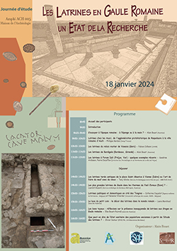 JOURNÉE D’ÉTUDE organisée par Alain Bouet, professeur d’archéologie romaine (Ausonius, Université Bordeaux Montaigne)